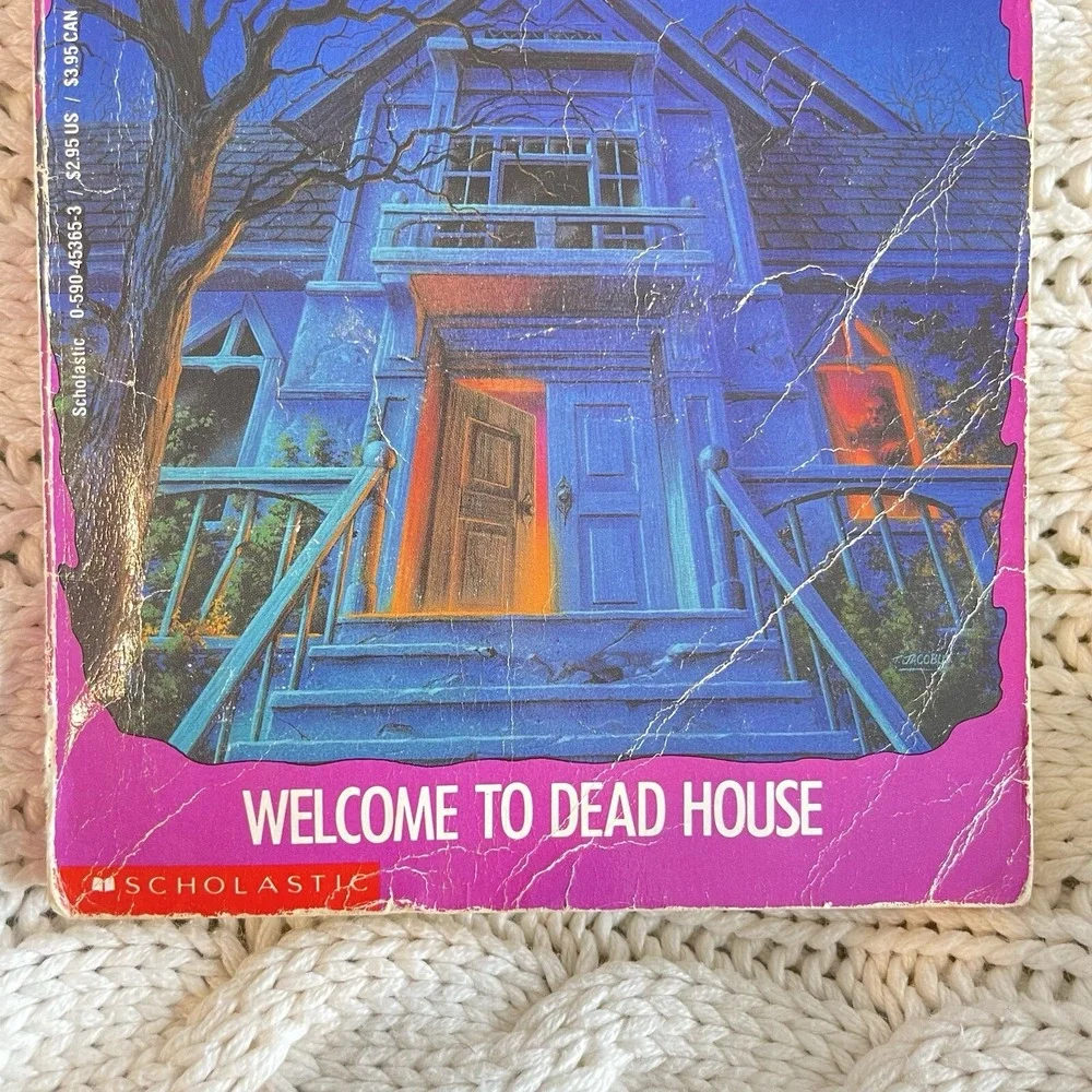 R. L. Stine Goosebumps #1 Unnumbered 1st Edition/7th Print Welcome To Dead House